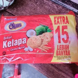 Biskuit Okebis kelapa 300gr