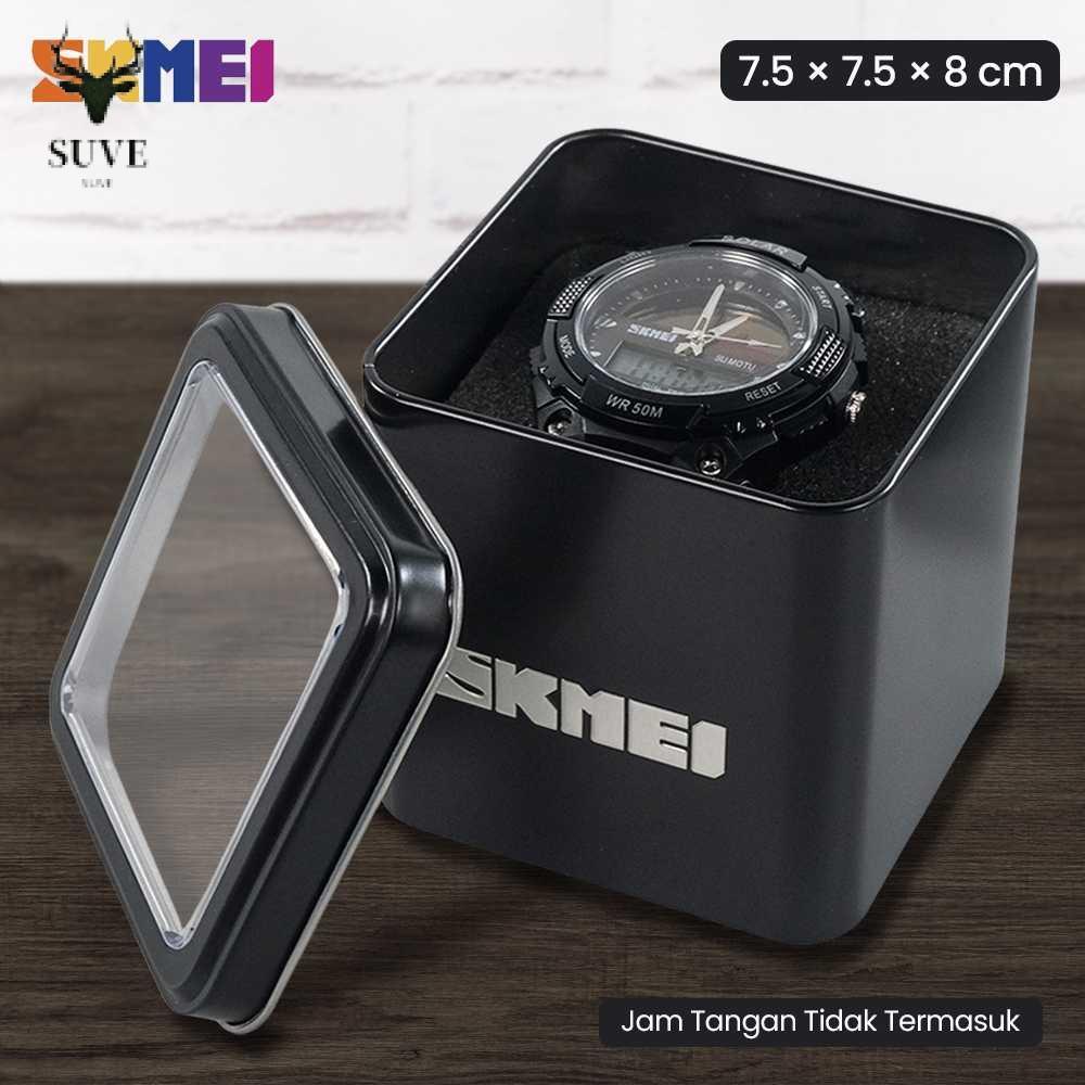 Official Store SKMEI Kotak Jam Tangan Metal Watch Box Case best seller