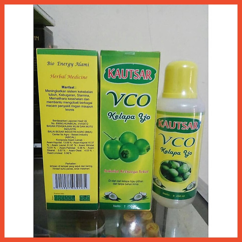 VCO virgin coconut oil - Minyak Kelapa Ijo Kautsar 250ml