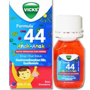 Vicks Formula 44 Anak Sirup 27 mL - Sirup Obat Batuk Anak