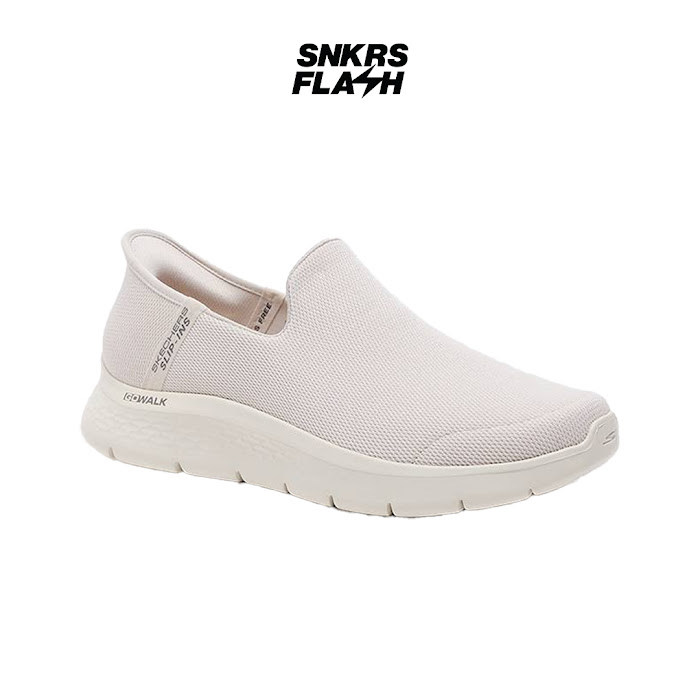 SKECHERS Go Walk Flex White Natural Sepatu Casual Pria - 216335OFWT - Size 42.5