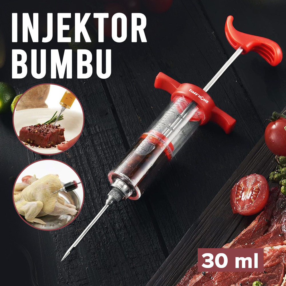 Alat Injektor Bumbu Marinasi Daging Panggang BBQ Oven Seasoning