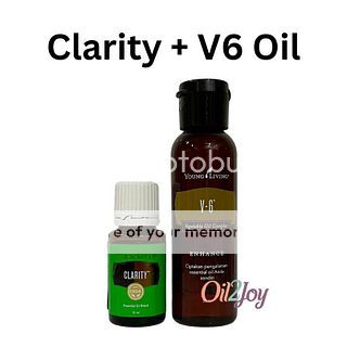 Dilute Clarity + V6 5ml 10ml 15ml YL YLEO Essential Oil Roll On