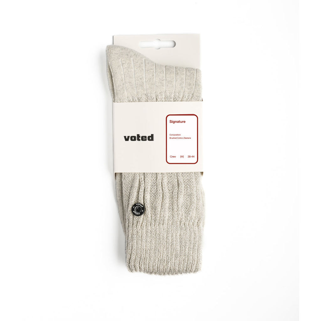 Voted Yutori Grey Socks