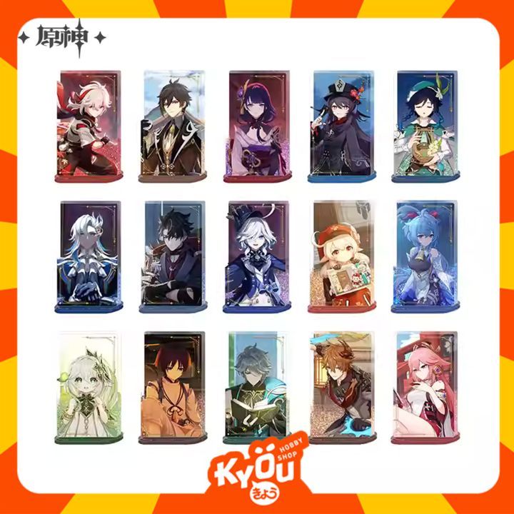 Yae Miko - Albedo - Ganyu - Klee - Tartaglia - Baizhu - Cyno - Nilou - Wanderer - Alhaitham - Dehya 