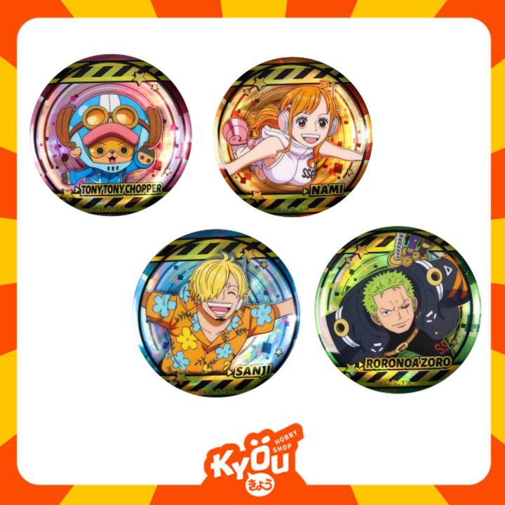 Luffy - Zoro - Nami - Sanji - Tony Chopper - Nico Robin Egghead Island Ver. Badge - One Piece
