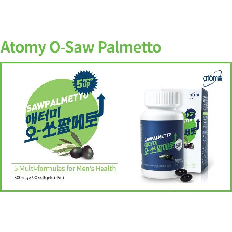 Atomy O Sawpalmetto Suplemen Laki Prostat Infeksi Kemih Testoteron