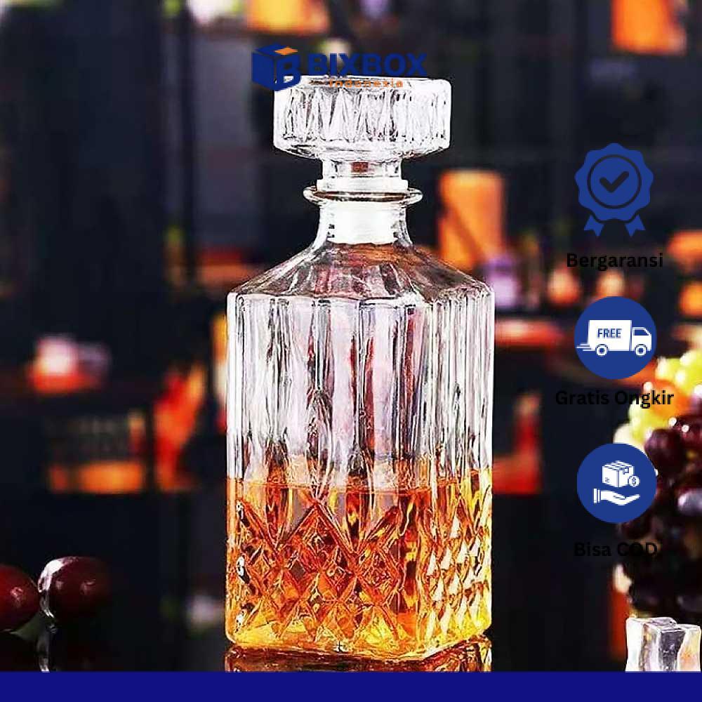 OEIEN Whisky Decanter Glass Bottle Liquor Scotch Luxury 950ml - EJ50HF