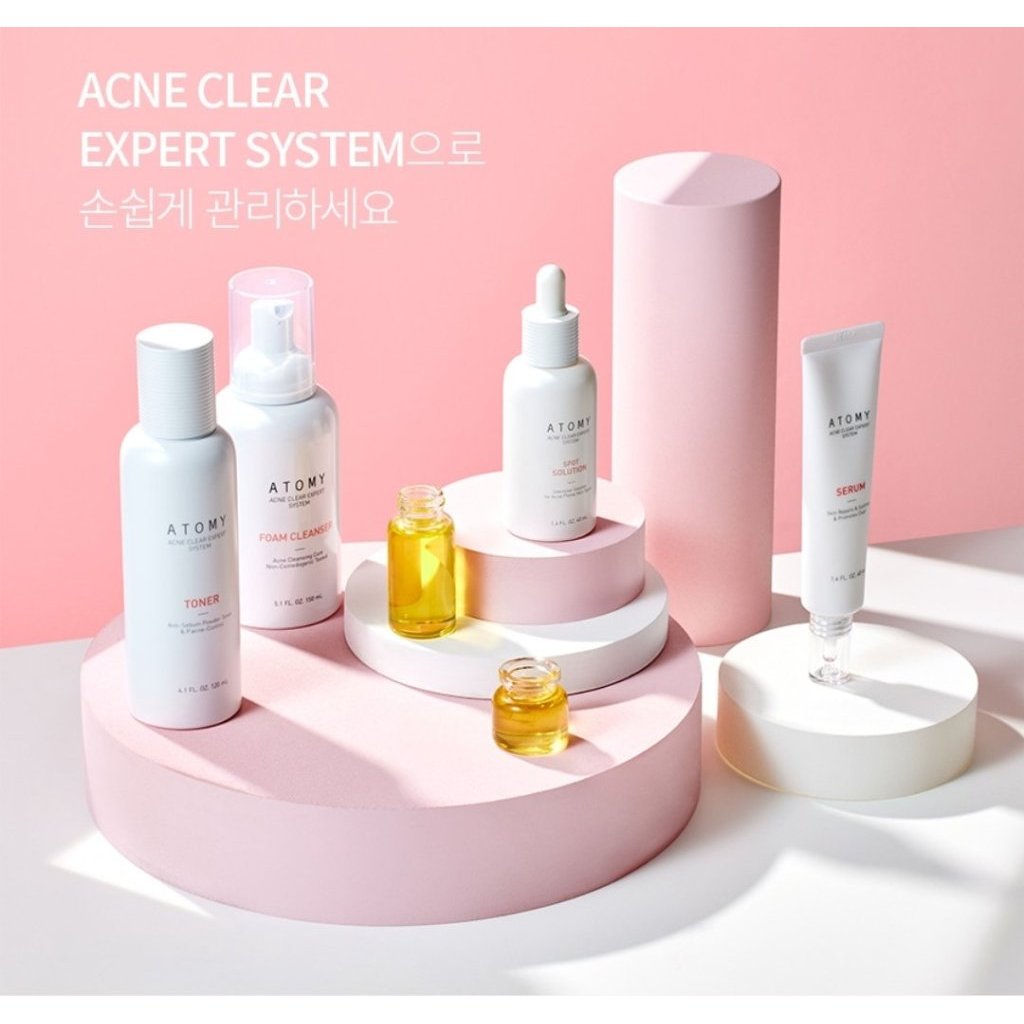 Atomy Acne Clear Expert System 4 Set Perawatan Kulit Jerawat