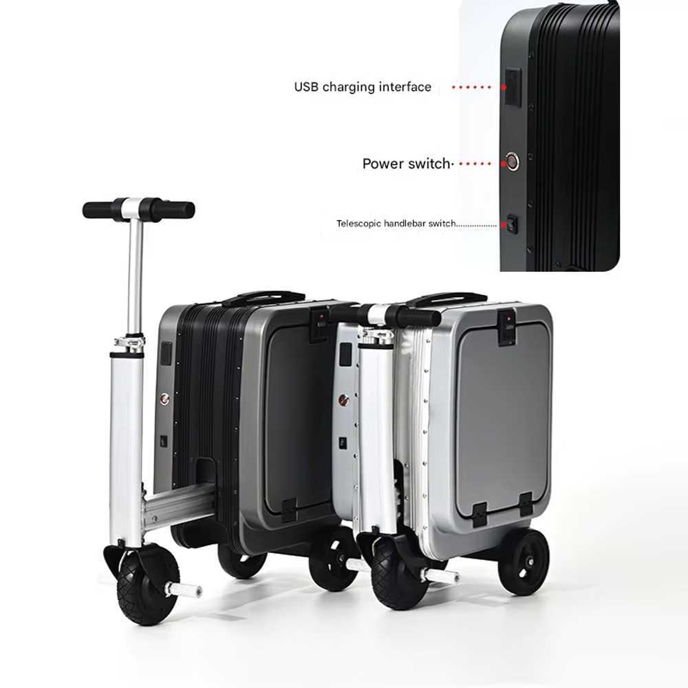 Koper Skuter Elektrik Kabin Airwheel Style Luggage 20 Inch SL01 Universal Murah High Quality