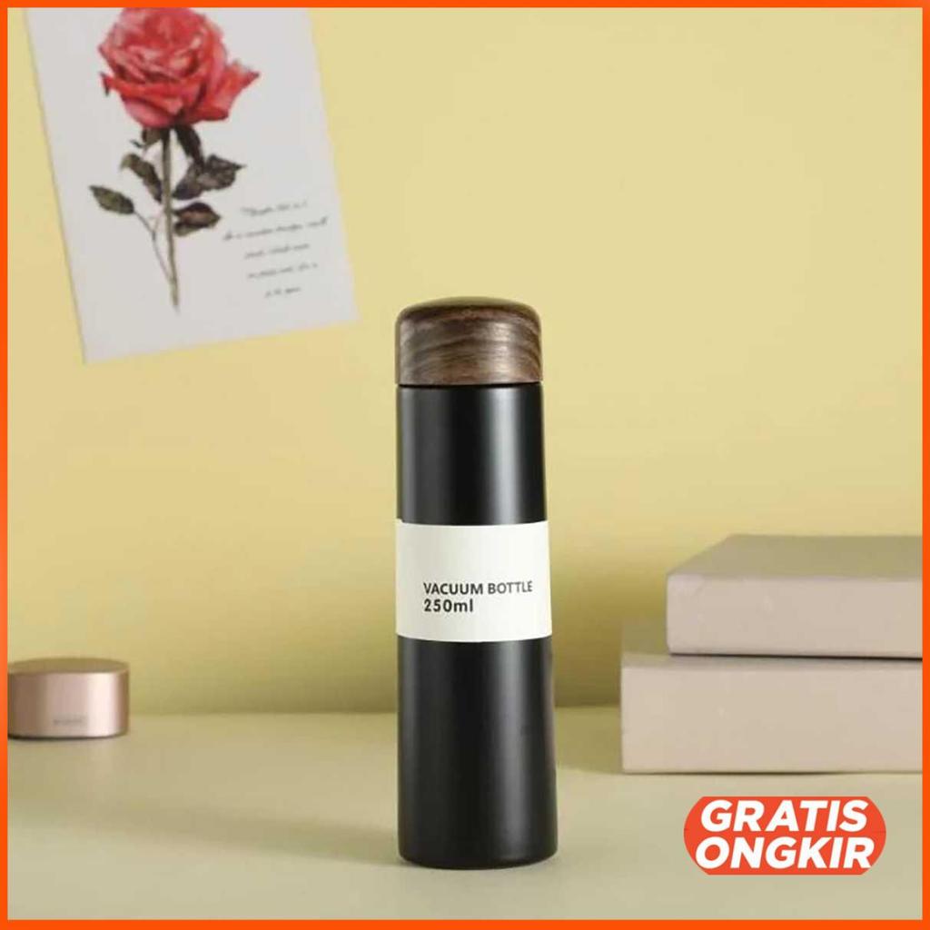 Botol Minum Termos Mini Air Panas Dingin Stainless Steel 250ml