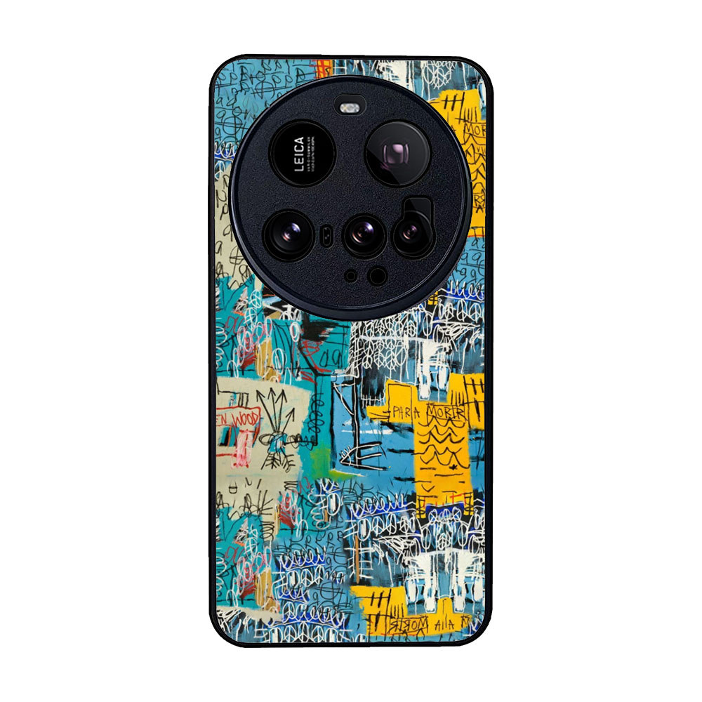 Case Casing Hybrid Softcase Xiaomi 15 14 14T Pro Ultra Basquiat Art Grunge Punk Doodle OCD0027-4