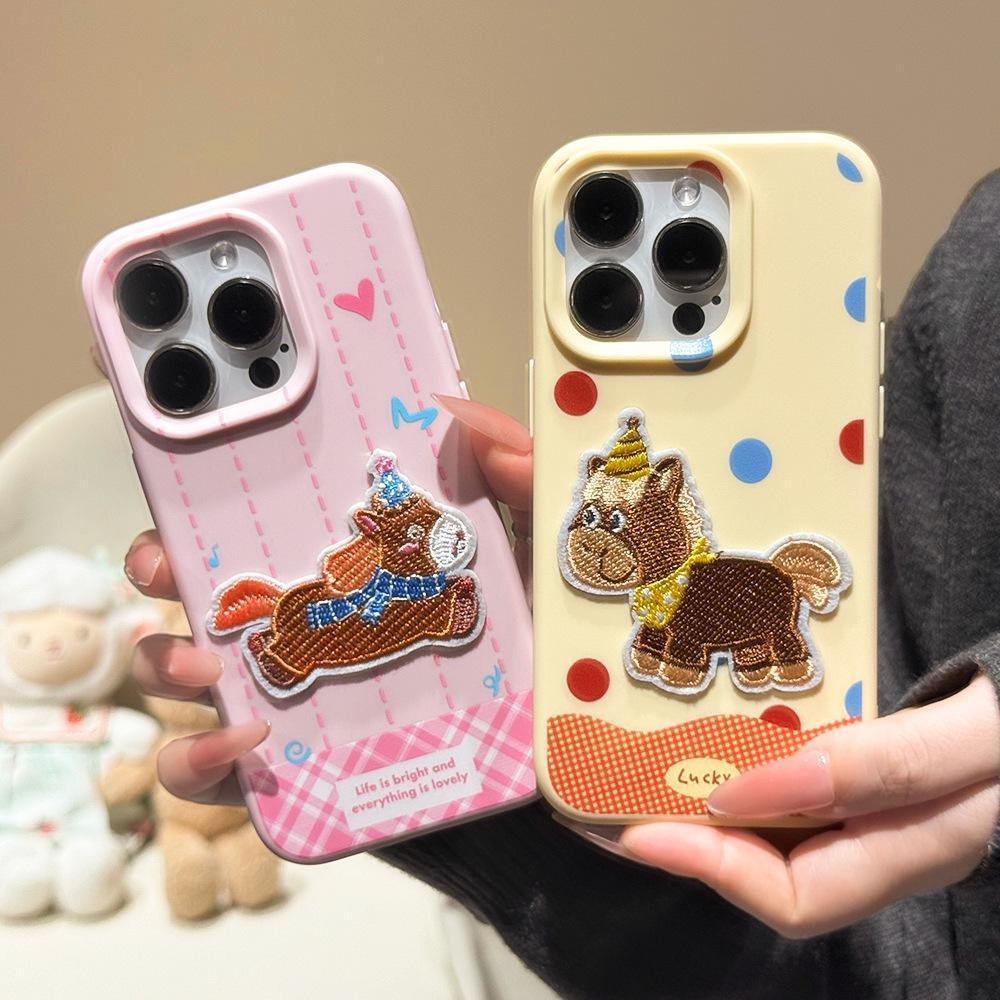Luar Negeri Beras Ketan Imut-Imut Case Hp Iphone 17 Pro Max 11 13 15 14 12 16 Plus Case