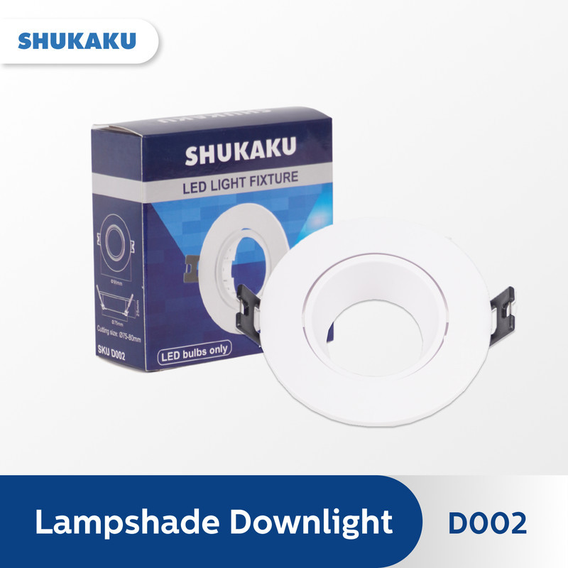 SHUKAKU Kap Lampu Downlight  Mr-16   D002