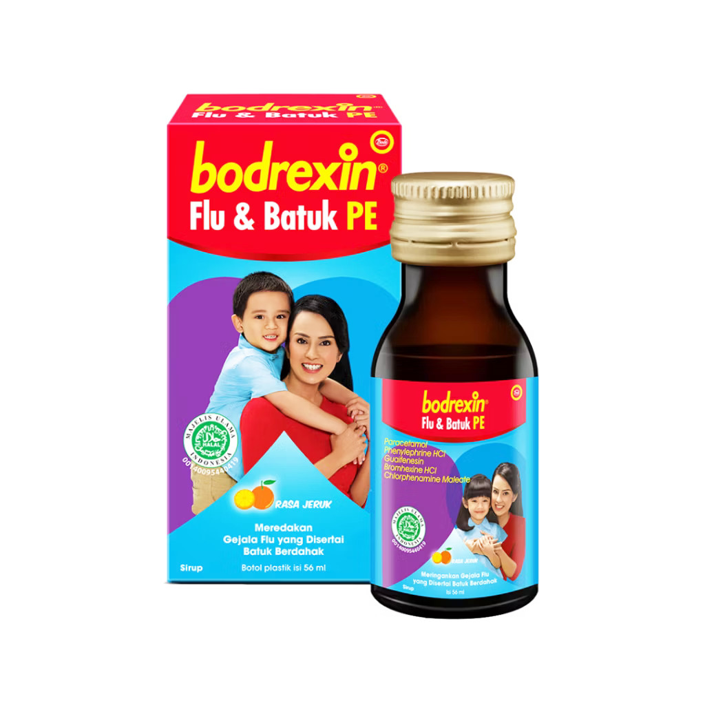 Bodrexin flu dan batuk sirup DPH 65ml