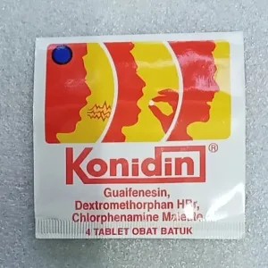 KONIDIN OBAT BATUK (4 tablet) 1per pack