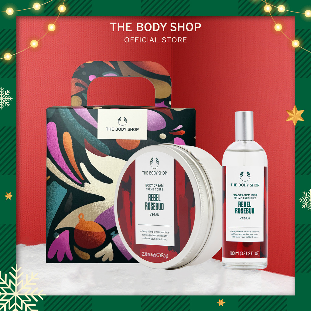 The Body Shop Christmas Rebel Rosebud Gift Set