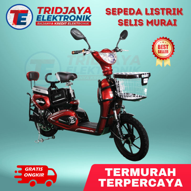 sepeda listrik selis murai termurah garansi resmi Terlaris