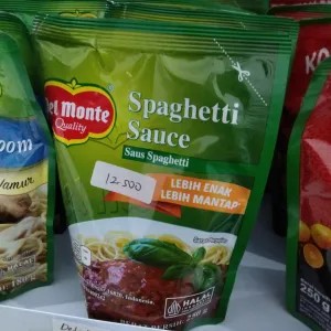 del monte spaghetti saus bolognese 250gr 250g
