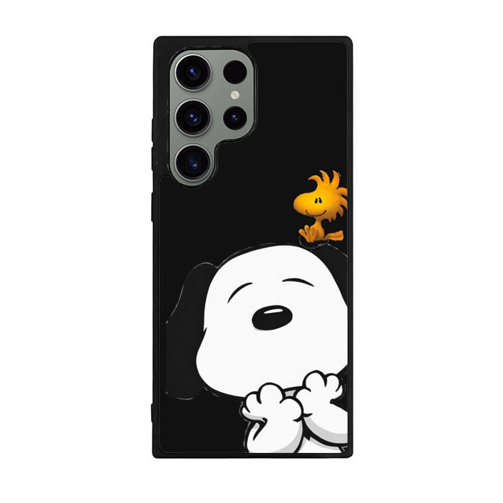 Case Casing Samsung Galaxy S25 24 23 22 21 20 10 FE Plus Ultra Edge Snoopy RK416 Hybrid Case Rubber 