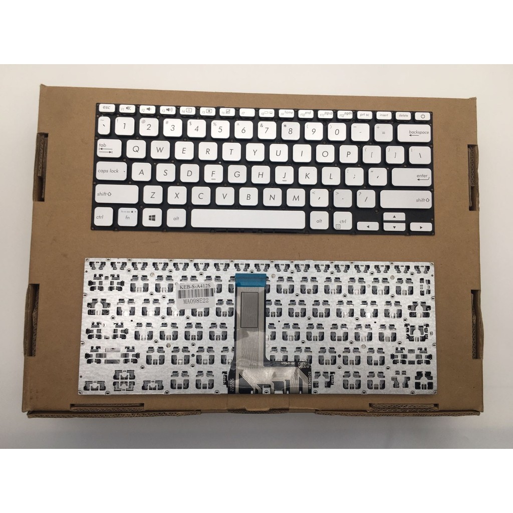Keyboard Asus Vivobook 14 a412 a412da a412f a412fa Silver