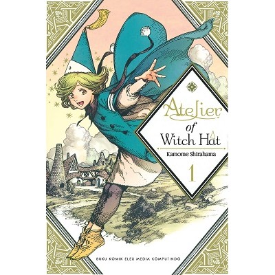 Atelier of Witch Hat 1 Bookpaper - Kamome Shirahama KOMIK