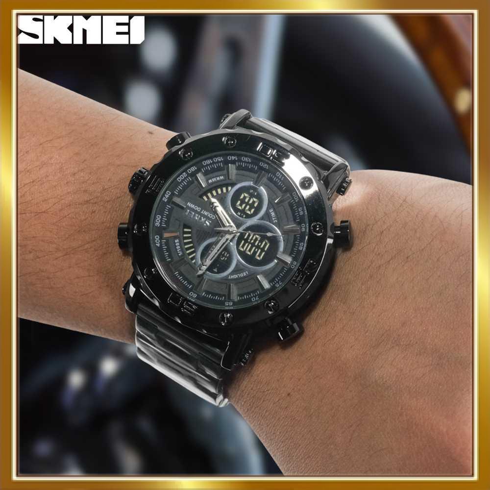 SKMEI Jam Tangan Digital Analog Pria - 1636