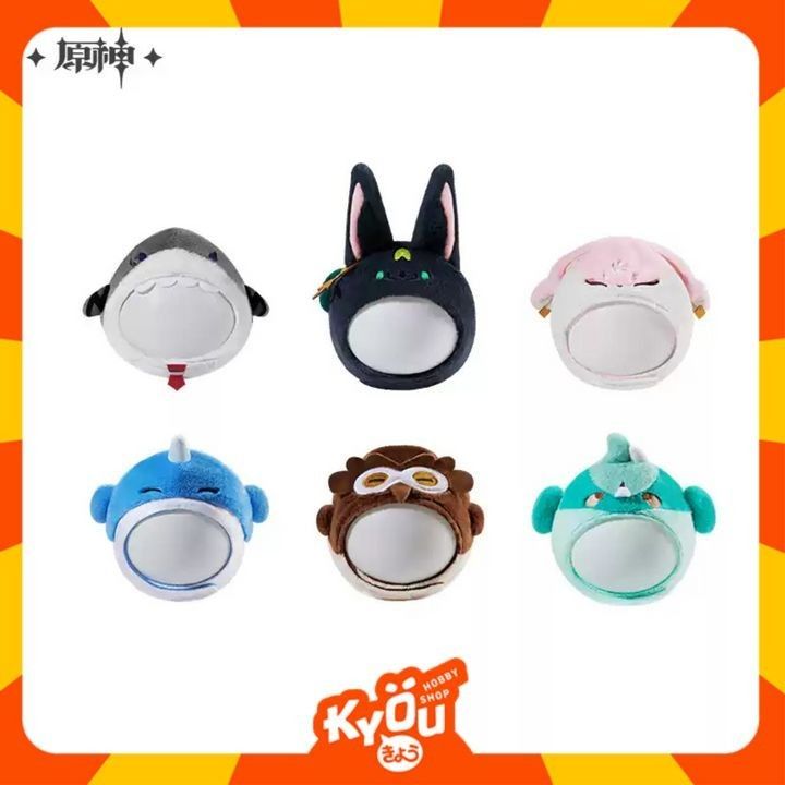 Yae Miko - Childe - Xiao - Diluc - Wriothesley - Tighnari Teyvat Zoo Head Cover Plush Theme Series (