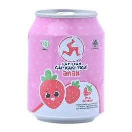 Larutan anak kaleng strawberry