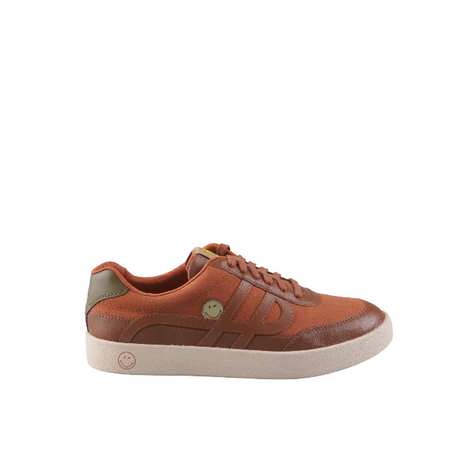 Hush Puppies Sneakers Pria Seventy8 Charlie Rich Tan Leather