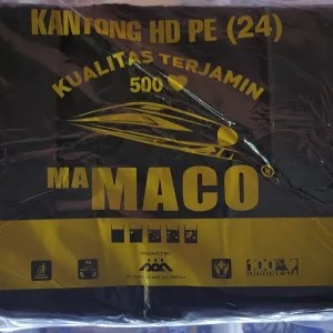 KANTONG PLASTIK HITAM UK.24