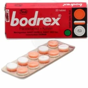 Bodrex bulat - Obat Sakit Kepala, Sakit Gigi, dan Demam