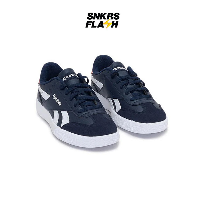 REEBOK Smash Edge Navy White Red Sepatu Sneakers Pria - 100216904 - Size 44