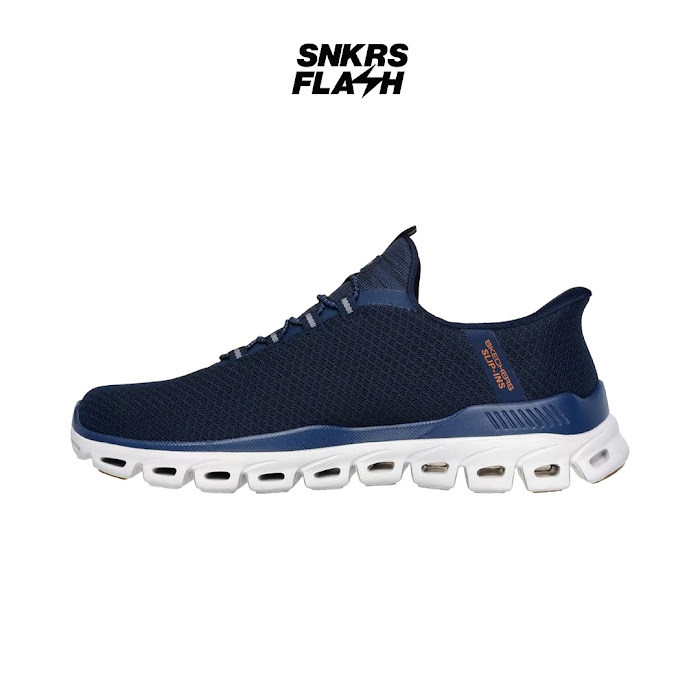 SKECHERS Gled Step Noxus Navy Sepatu Training Pria - 233010NVY - Size 45.5