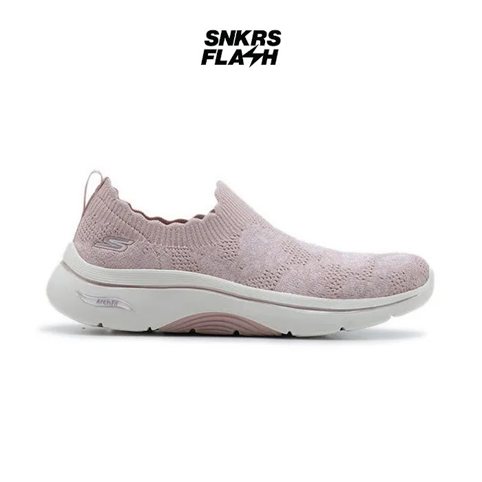 SKECHERS Go Walk Arch Fit 2 Mauve Sepatu Casual Wanita - 125329MVE
