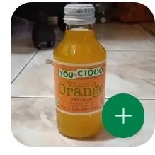 you c 1000 orange botol kecil