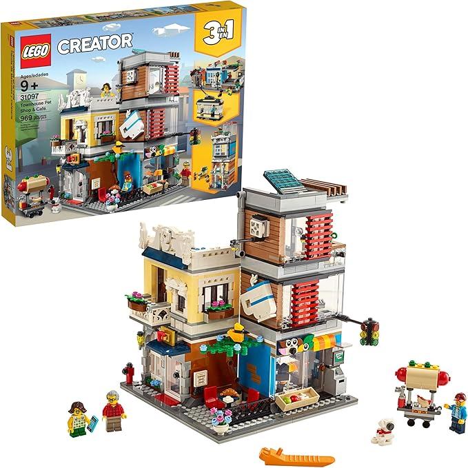 LEGO Creator 3 in 1 Townhouse Pet Shop & Café 31097 Toy Store