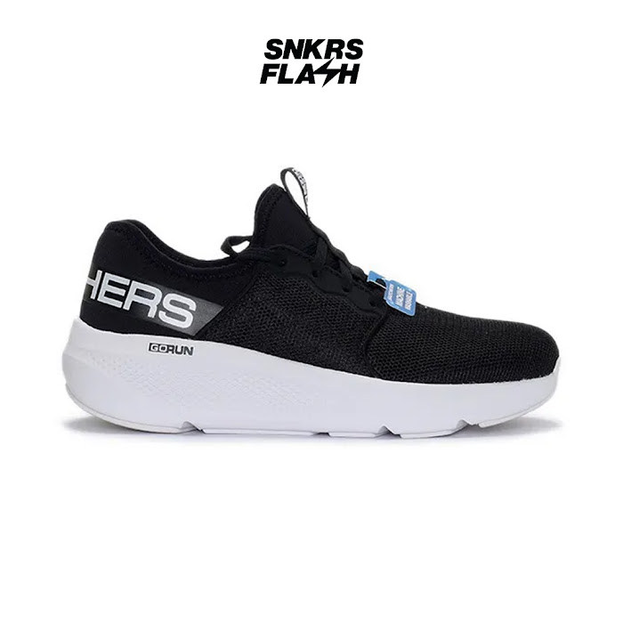 SKECHERS Go Run Elevate Black Sepatu Lari Wanita - 128343BKW