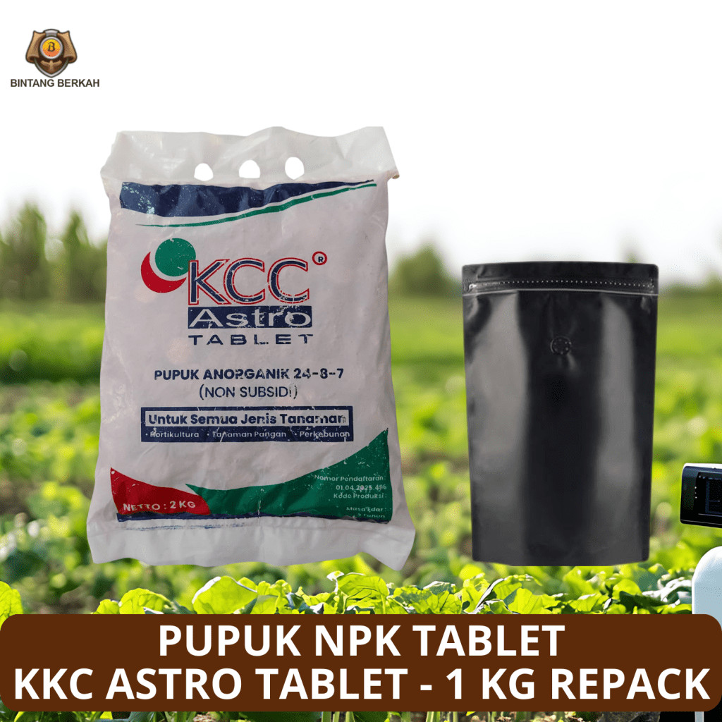 KCC Astro 1 Kg Pupuk NPK Tablet untuk Pertumbuhan dan Pembuahan