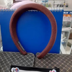 bando rambut - kain busa tebal polos