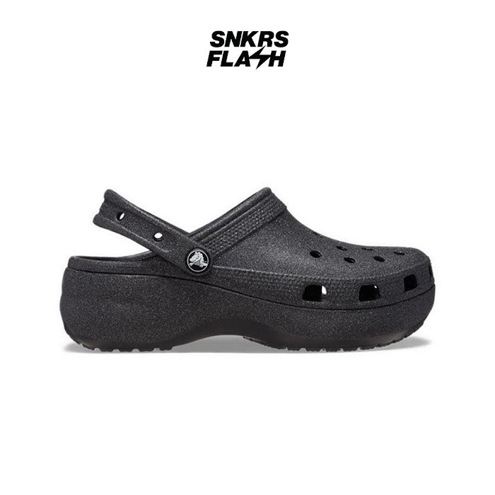 CROCS Classic Platformgli Clg Black Sepatu Casual Wanita - 207241001