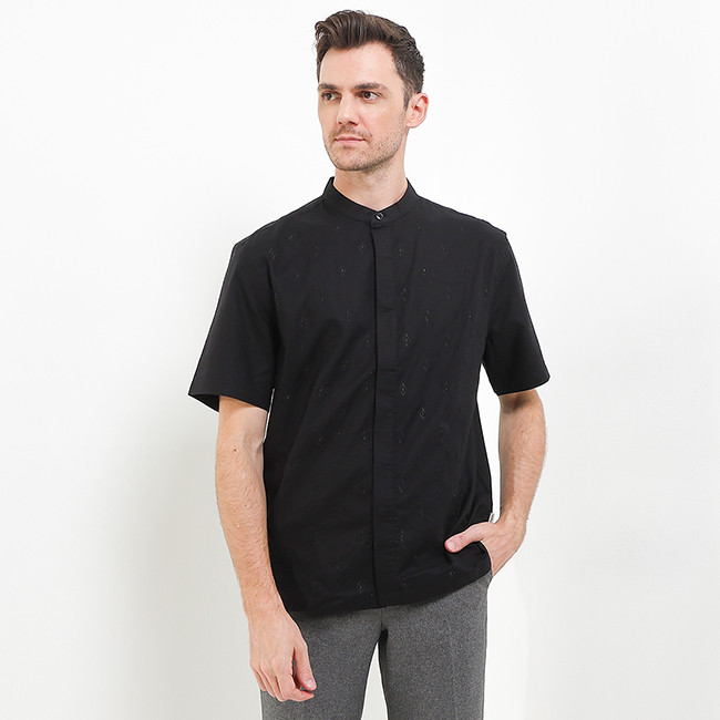 Hush Puppies Kemeja Pria Kk Oryan Black