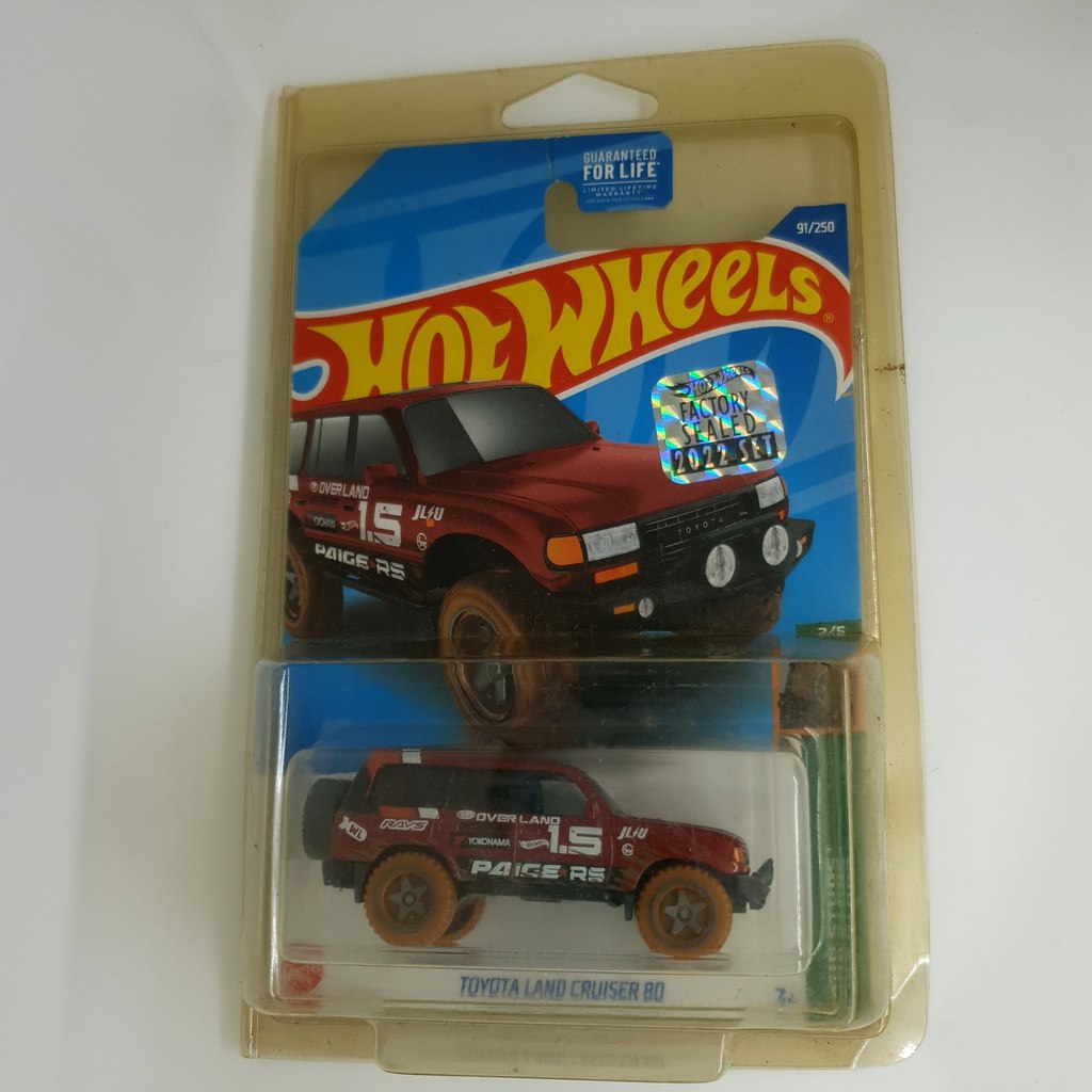 TOYOTA LAND CRUISER 80 RECOLOR FS Mud Studs Hot Wheels Hotwheels b1251