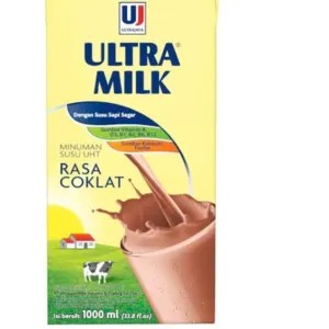 ultra milk coklat 1000 ml 1L