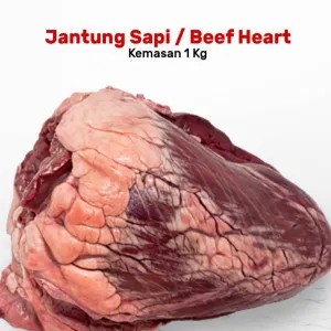 Jantung Sapi 1kg