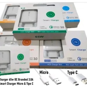kabel charger 65 watt samsung atau vivo