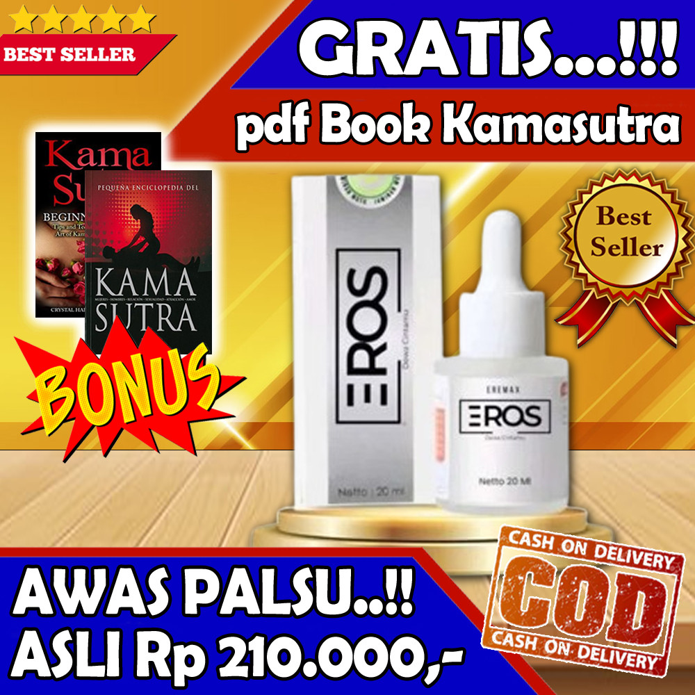 Eros Tetes Pria Perkasa Original Dewa Cintamu Serum Wangi Parfum Eremax Asli paling Ampuh