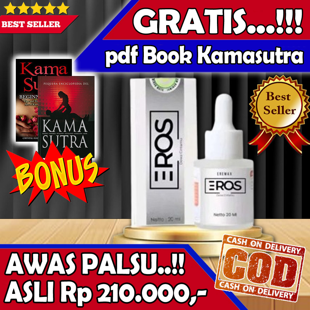 Eros Tetes Pria Perkasa Original Dewa Cintamu terbukti Ampuh Serum Wangi Parfum Eremax Asli
