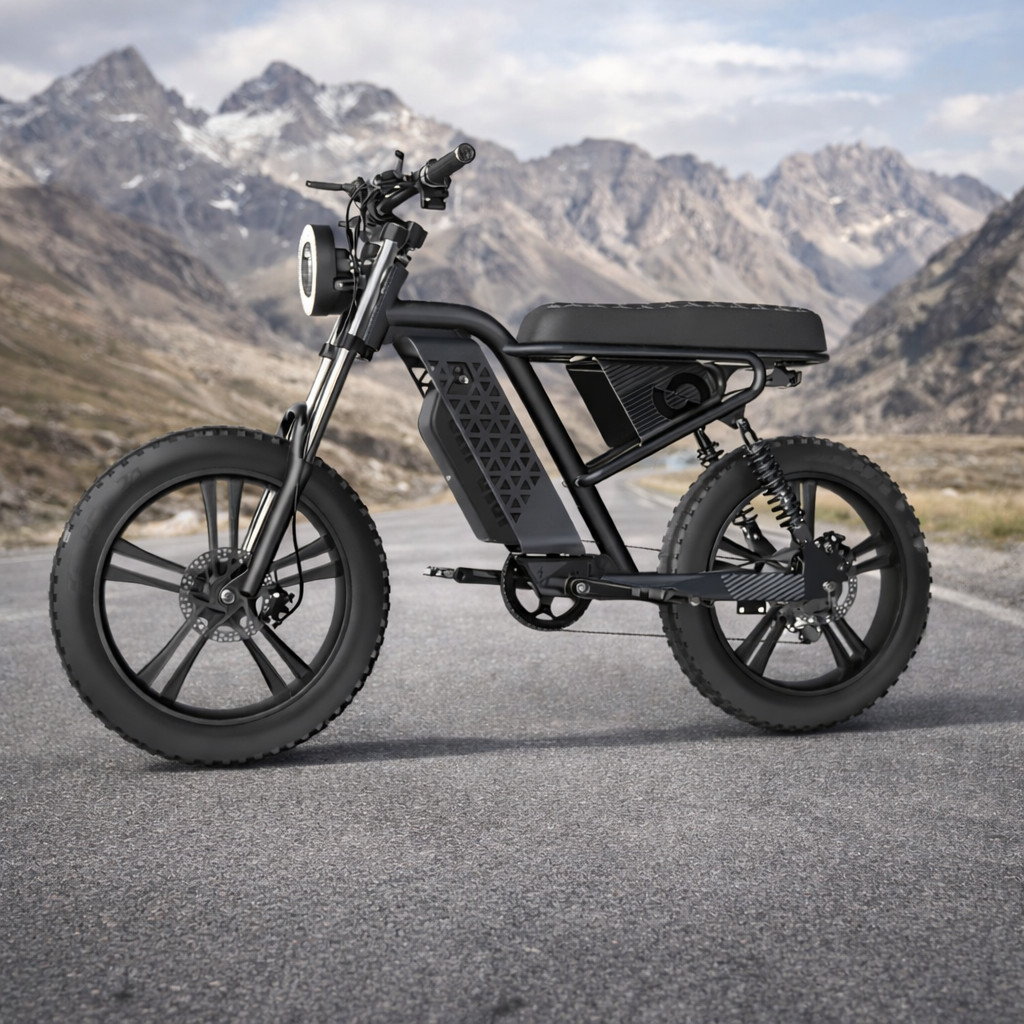 Sepeda Listrik Fat Bike 20 Inch Brushless Motor 48V 15Ah 750W - L1