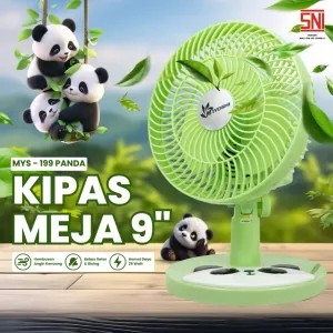 miyoshi kipas meja karakter panda